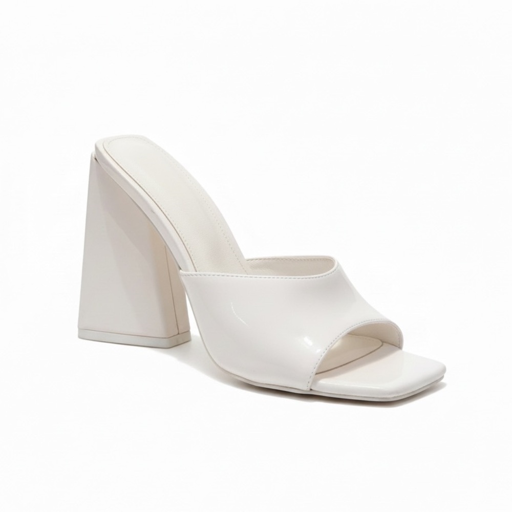 LEMONADE 🔥 White Women's Mules